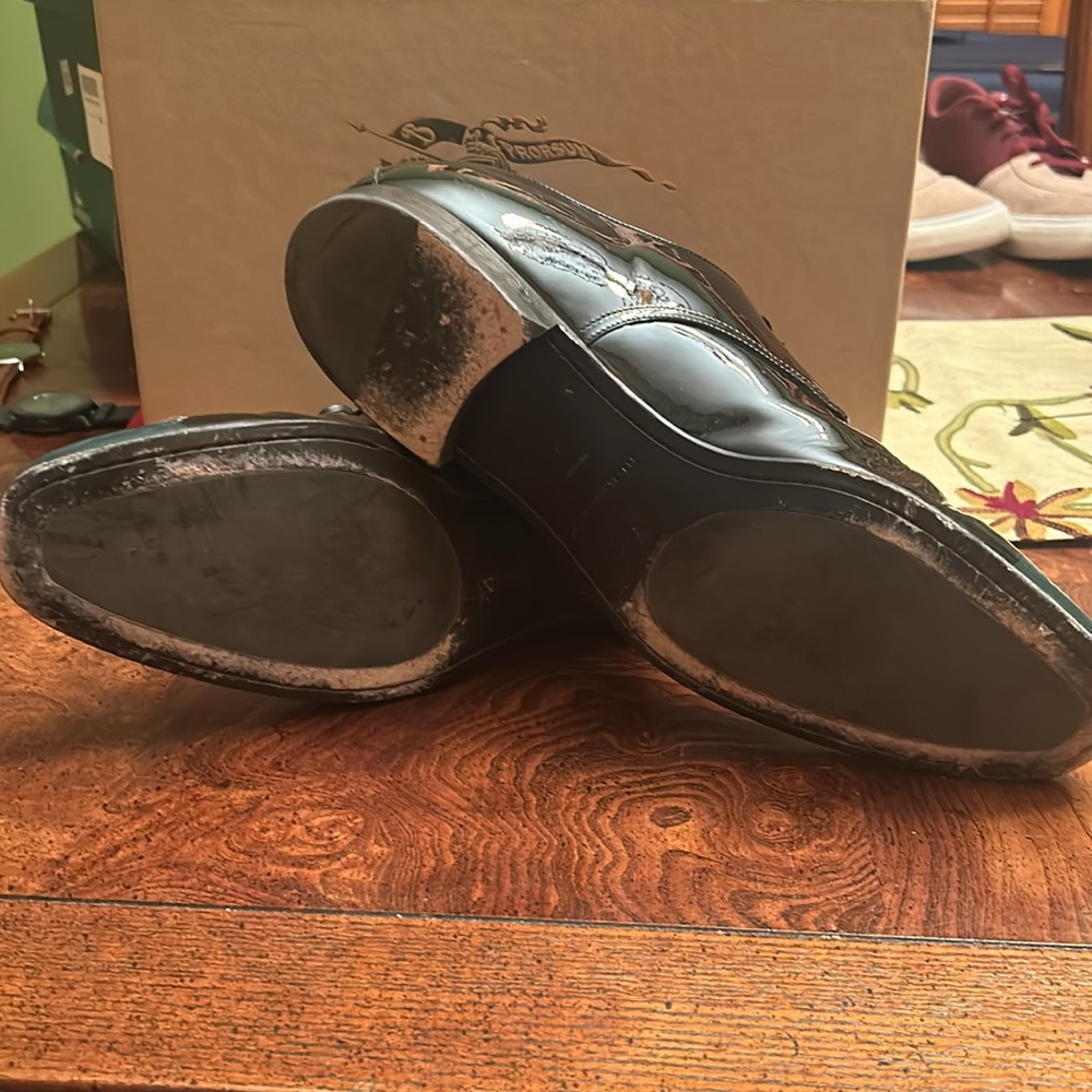 Mens Burberry Captoe Oxfords - Picture 3 of 5